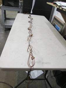 hanging copper rain chime missing 2...