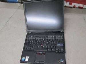 ibm think pad powers on no harddriv...