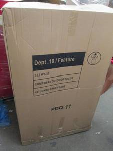 box full of 46 inch outdoor candy c...