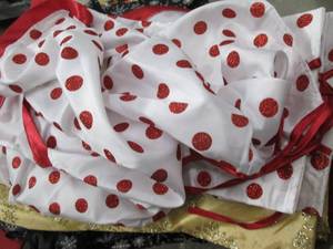 lot of new tree skirts ...