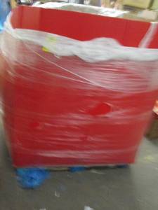 pallet of new christmas items ...