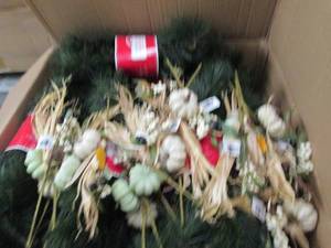 box of 9 foot non lighted rochester...