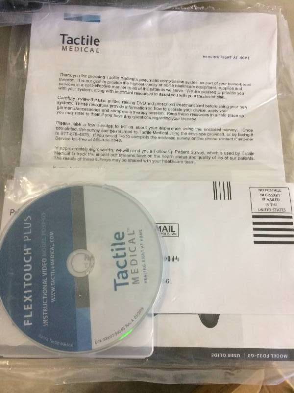MSRP $5000 Tactile Medical Flexitouch Plus Compression Therapy With Sleeves  For Lymphedema, Reducing wound healing time, Treatment Of Diabetic Leg  Ulcer & More - See  For How This Therapy Works! APPEARS