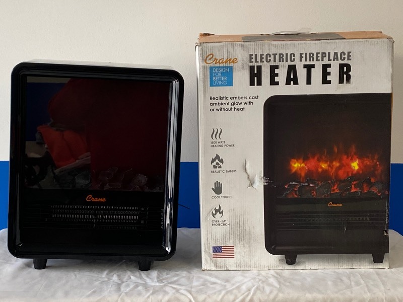 CRANE ELECTRIC FIREPLACE HEATER | TOOLS, HOUSEHOLD APPLIANCES, KIDS TOYS  AND MORE!!! | K-BID