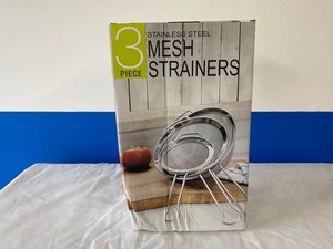 STAINLESS STEEL MESH STRAINERS