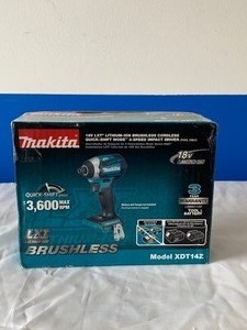 MAKITA 18V BRUSHLESS 3 SPEED IMPACT DRIVER