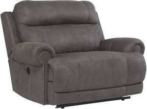 lot 314 image: Ashley Furniture Signature Design Austere Contemporary Recliner Model 3840152 (Item Has Damage See Photos)