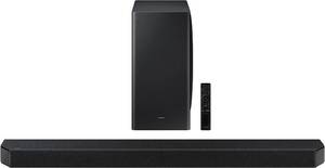 lot 405 image: Samsung 7.1.2ch Soundbar with Dolby AtmosDTSX Alexa Built in(2021), Black, HW-Q900AZA - Open Box - Did not see remote.