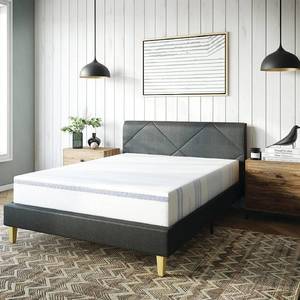 lot 341 image: Vibe 12 Queen Size Gel Memory Foam Mattress Model 410263-1150