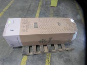 lot 343 image: Zinus Sleep Master 12 Full Size Green Tea Memory Foam Mattress Model AZ-BTCM-12F (Box Damaged)