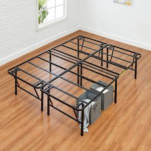 lot 353 image: Amazon Basics King Size Foldable Metal Platform Bed Frame Model AMZ-18BIBF-K