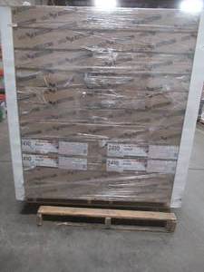 lot 430 image: MIXED PALLET (22 Cases) OF Usg 2 ft. x 4 ft. Radar White Square Edge Lay-In Commercial Ceiling Tile, Each Carton Contains 8 Tiles (64 sq. ft) Model 2410 - RETAIL VALUE $2,339.04