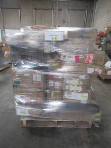 lot 443 image: MIXED PALLET (24 Pieces) OF FURNITURE, SMALL HOUSEWARES AND MORE - RETAIL VALUE $3,290.91