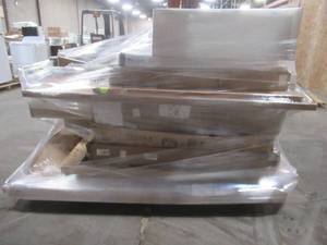 lot 449 image: MIXED PALLET (28 Pieces) OF FURNITURE BUILDING MATERIALS AND MORE - RETAIL VALUE $5,620.88