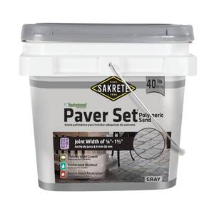 lot 572 image: SAKRETE Paver Set 40 lb. Gray Paver Joint Sand.