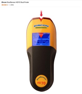 Various Sizes of Zircon Stud Finders & Zircon SuperScan M4 Stud Finder. Various Conditions. See Pictures