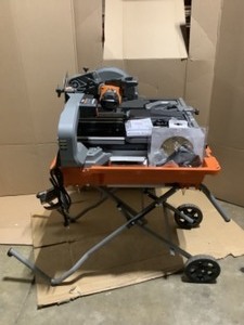 RIDGID 10 in. Wet Tile Saw with Stand. See Pictures