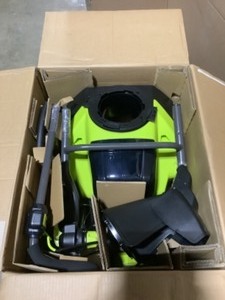 RYOBI 40V HP Brushless 18 in. Single-Stage Cordless Electric Snow Blower with 6.0 Ah Battery and Charger. See Pictures
