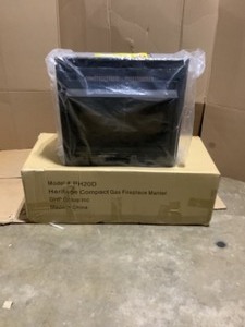 Pleasant Hearth 20,000 BTU 36 in. Compact Convertible Ventless Natural Gas Fireplace in Heritage. See Pictures