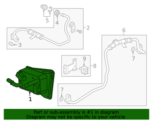 lot 847 image: NOS - Genuine GM Transmission Cooler - Part No. 24290617