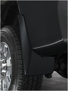 lot 887 image: NOS - Genuine GM Molded Splash Guard Rear Set - Fits 2007 GMC Sierra 150025003500 - Part No. 19170481