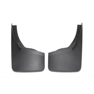 lot 934 image: NOS - Genuine GM Front Mud Flap Kit - Fits 2014 to 2019 GM 150025003500 Trucks - Part No. 22894859