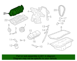 lot 955 image: NOS - ACDelco GM Upper Intake Manifold Kit - Part No. 89017272