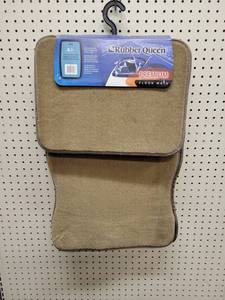 lot 739 image: NOS - Rubber Queen Universal Premium Carpet Floor Mat Set - Beige Color - Part No. 7055