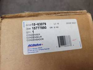 lot 772 image: NOS - Genuine GM AC Condenser Assembly - Part No. 15777890