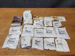 lot 812 image: NOS - Genuine Mopar Parts - See pictures for all part numbers - Some Packages have been opened