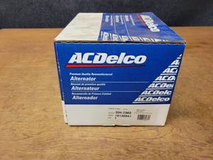 lot 883 image: Genuine ACDelco Remanufactured GM Alternator - Part No. 19135941