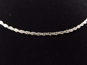 .925 Sterling Silver Figaro Link Necklace