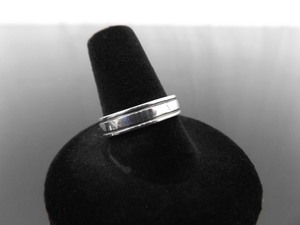 .925 Sterling Silver Band Ring Size 9