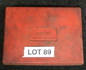 lot 89 image: Snap-On 14 Drive Set