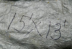 lot 105 image: Tarp, Ironton Pull Starter 3 Hats & Wire