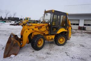 lot 1 image: 1998 JCB Model 210S Extra Dig Tractor Loader Back Hoe  RESERVE HAS BEEN MET