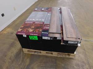 Country Home Vinyl Flooring - 970 sq ft of Walnut