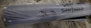 6 x 83 - Black Indoor  Outdoor Carpeting
