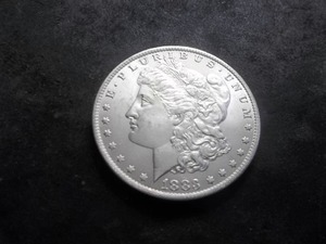 1883 O Morgan Silver Dollar