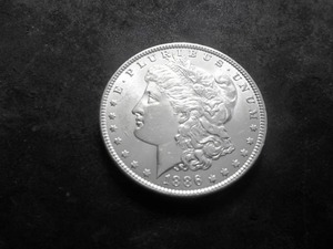 1886 Morgan Silver Dollar