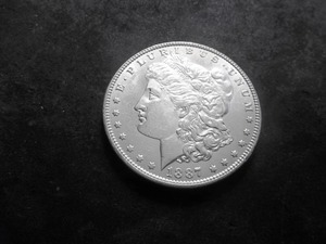1887 Morgan Silver Dollar