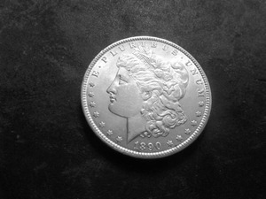 1890 Morgan Silver Dollar