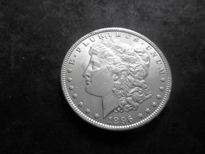 1896 Morgan Silver Dollar