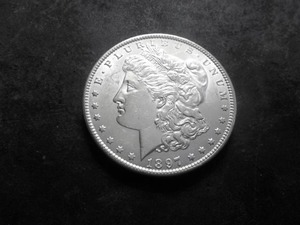 1897 Morgan Silver Dollar