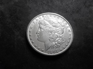 1901 O Morgan Silver Dollar