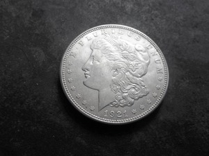 1921 D Morgan Silver Dollar