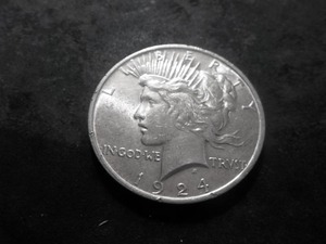 1924 Silver Peace Dollar