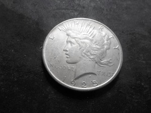 1925 Silver Peace Dollar