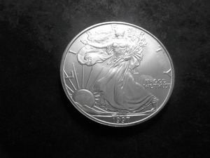 1997 Silver Eagle 1 Oz. .999 Fine