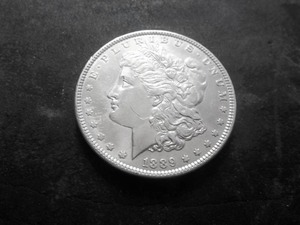 1889 Morgan Silver Dollar